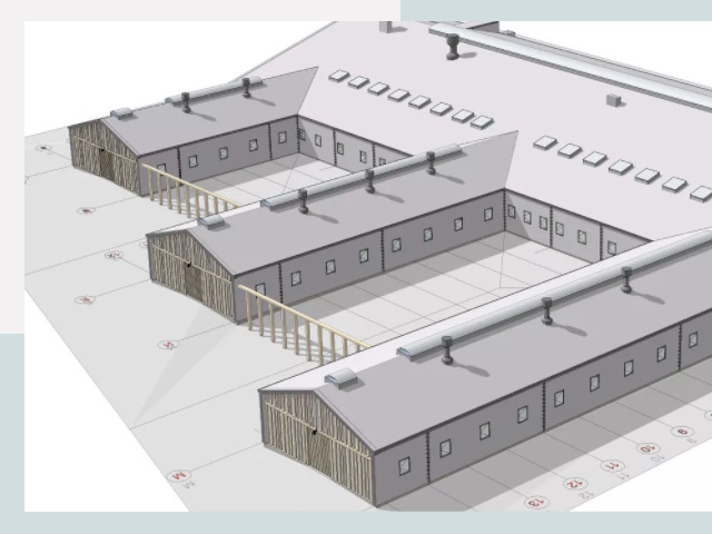 Проект коровника в Сыктывкаре от 72177 р. | проект | СтальСтрой
